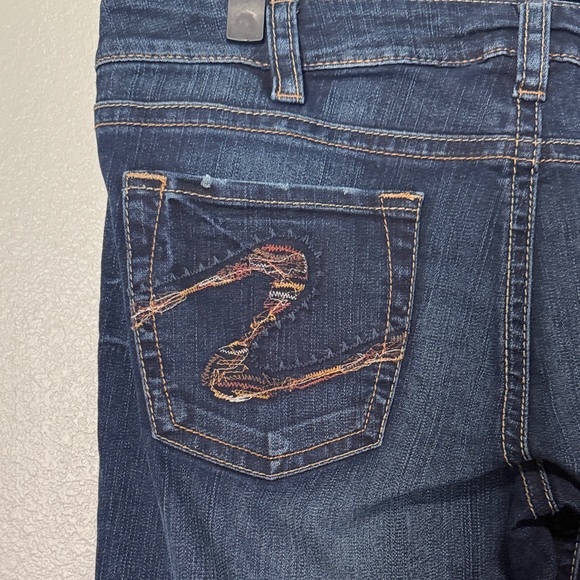 Silver Jeans Dark Blue Flared Jeans - Picture 7 of 7